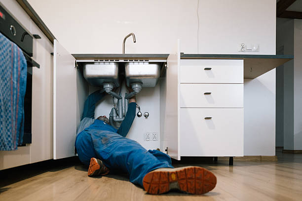 Professional Plumbing technician working in Walnut Creek, NC